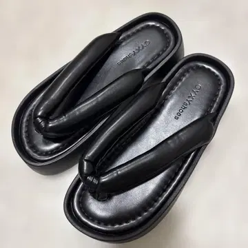 새상품 블랙 샌들 쪼리 유카타 바다 원피스