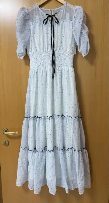 안미르 시어 도트 OP 원피스 anmille