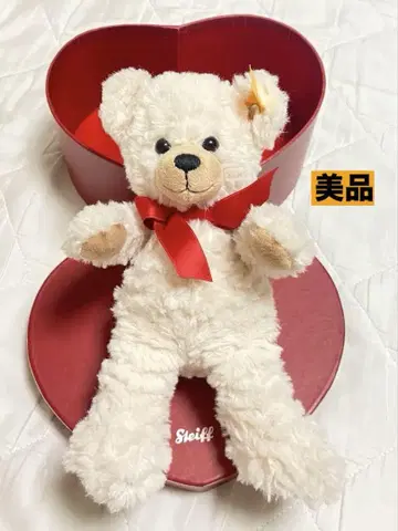 Steiff 크림색 곰 봉제 인형
