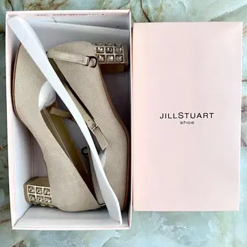새상품 Jill Stuart 24.5cm 펌프스 베이지 비쥬