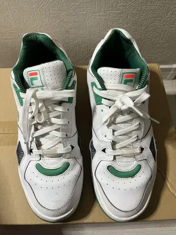 FILA TERATACH 600 화이트/그린 27cm