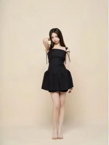 andmary Elsie flare mini dress