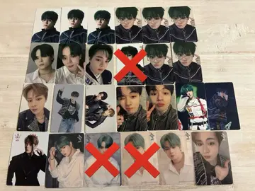 JO1 츠루보 시온 트레이딩 카드 모음