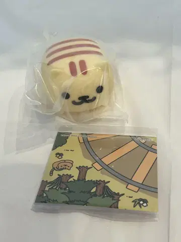 제일복권 고양이 모으기 크림 얼룩 고양이 피규어
