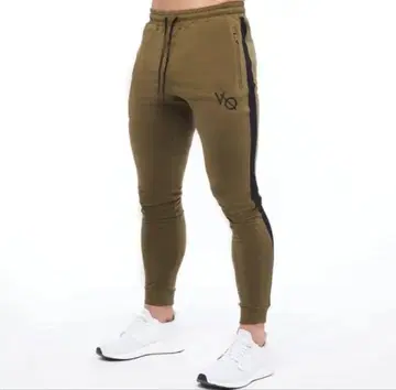 VANQUISH FITNESS 트레이닝 팬츠 카키