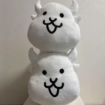 냥코 대전쟁 BIG 봉제 인형 우시네코 2세트