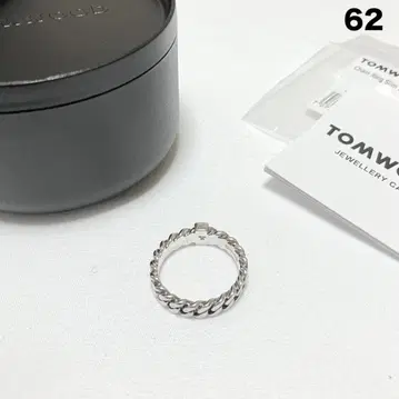 새상품 62 TOMWOOD ChainSpinel Ring 반지 17536