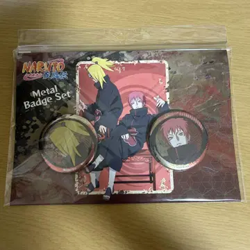 인연 시리즈 사소리 데이다라 캔뱃지 NARUTO