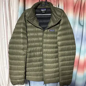 patagonia 다운 자켓 L 사이즈 올리브