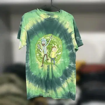 Rick and Morty 타이다이 티셔츠 M 사이즈