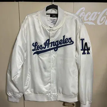 로스앤젤레스 LA 바시티 자켓 2XL 화이트