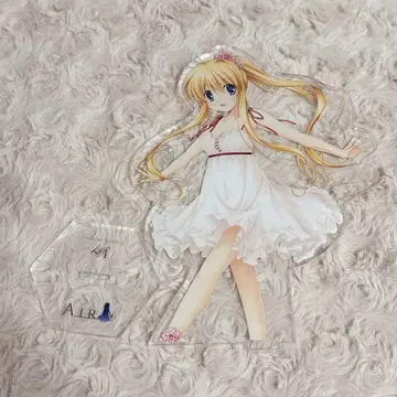 key 구매부 출장소 아크릴 스탠드 AIR 카미오 미스즈 화이트 원피스