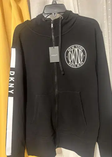 [미사용 새상품] DKNY 집업 후드티 M