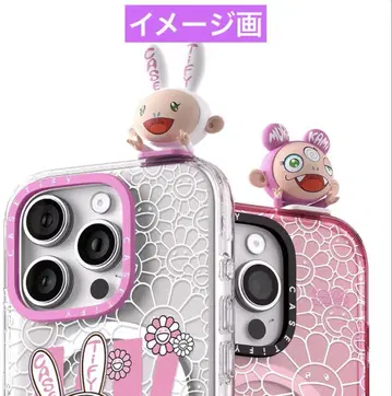 casetify 무라카미 다카시 카이카이키키 스마트폰 케이스 피규어