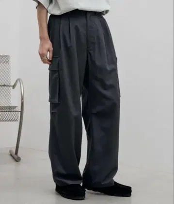 [ WYM ] DRAPE LOOSE WASHER CARGO