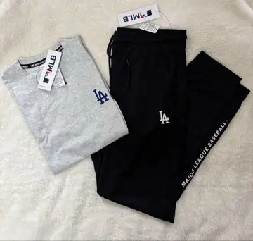 [새상품] MLB 다저스 티셔츠 & 롱팬츠 셋업 LL 사이즈