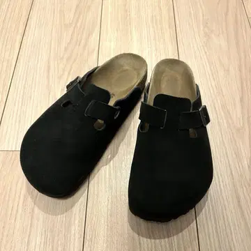 [ 새상품급 ] 버켄스탁 보스턴 레귤러 폭 샌들 블랙 40