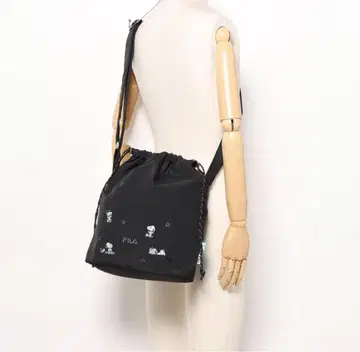 FILA 스누피 드로우 스트링 숄더백