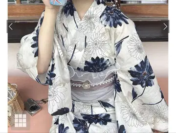 유카타 오비 일본 나막신 세트