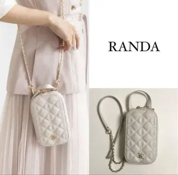 RANDA 스마트폰 숄더백 아이보리