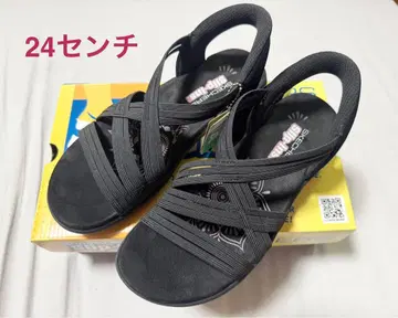 [미사용 새상품] 스케쳐스 슬립인 샌들 24cm