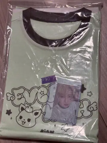 NCT WISH 에버랜드 셔츠 혜택 트레이딩 카드 시온