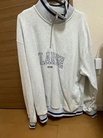 XLARGE 하프 지퍼