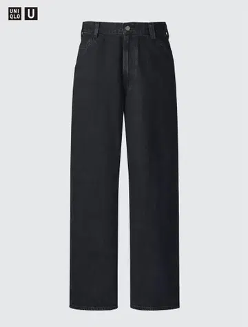 Uniqlo U 유니클로 U 와이드 핏 컬러 청바지 / 32