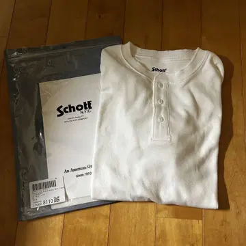 Schott 헨리넥 티셔츠 팩t