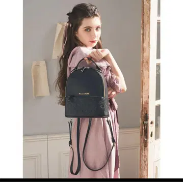 Maison de FLEUR 메종 드 플뢰르 모노그램 백팩