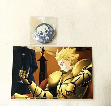 fate 길가메쉬 엽서 포스카 배지
