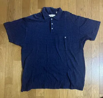 Eddie Bauer 피케 셔츠 구제 체크