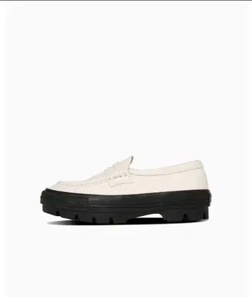CONVERSE 로퍼 화이트/블랙