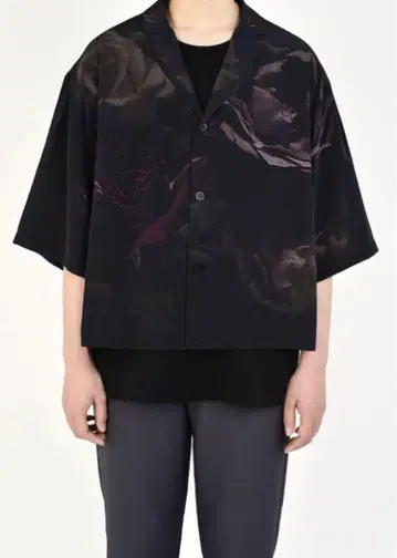 LAD MUSICIAN BIG ROSE BIG SHORT SHIRT