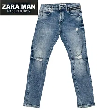 ZARA MAN / 자라 MAN 데미지 데님 팬츠 W32 m932