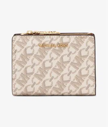 MICHAEL KORS 모노그램 반지갑