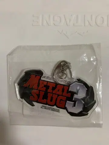 SNK 타이틀 로고 아크릴 키링 METAL SLUG 메탈슬러그 3