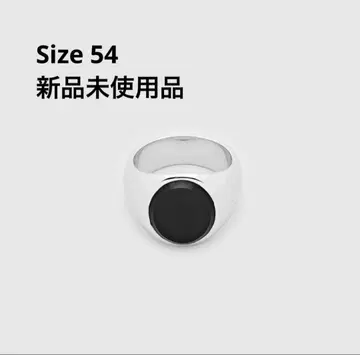 TOMWOOD Oval Black Onyx 반지 톰우드 오닉스