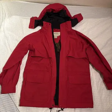 Eddie Bauer GORE-TEX 마운틴 후드티 S/P 레드