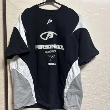 PERSONSOUL Split Sleeve Racing 긴팔 Tee