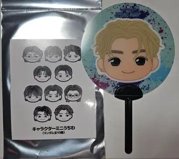 TREASURE 정환 미니 부채