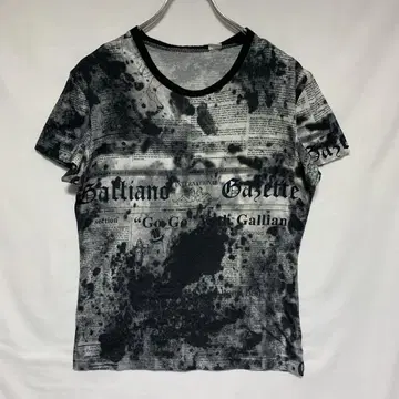 JOHN GALLIANO news paper tee