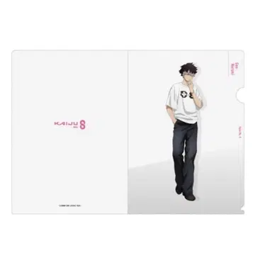 괴수 8호 베이스야드 도쿄 A4 클리어 파일 나루미 겐 사복