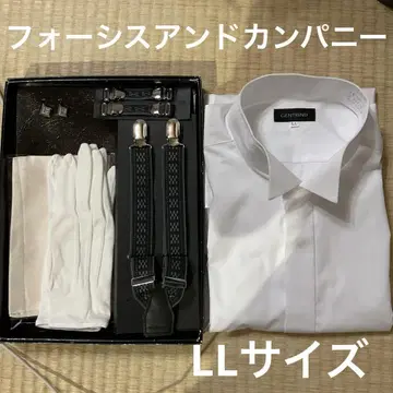 가격 인하! 포시스 앤 컴퍼니 신랑 세트! 셔츠 LL 사이즈 웨딩