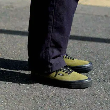 단종 VANS 애너하임 스웨이드 Authentic 44 dx 올리브