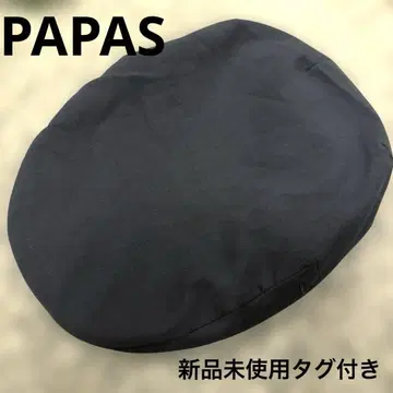 Papas 파파스 헌팅 남성용 모자 네이비 원포인트 미사용 새상품