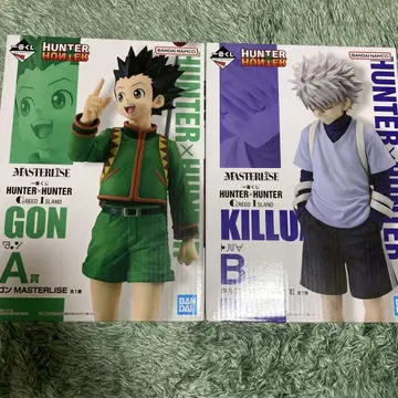 HUNTER x HUNTER 제일복권 G.I 곤 키루아 피규어 A상 B상