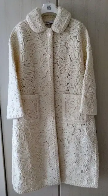 ZARA 아이보리 트렌치코트 S 사이즈