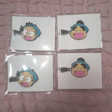 닌타마 란타로 이나데라 란타로 후쿠토미 신베 앞머리 클립