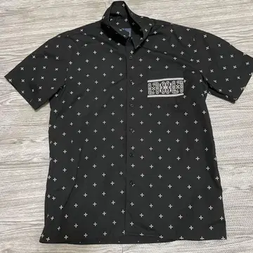 X-LARGE 엑스라지 서 suicidal 크로스 반다나 패턴 셔츠